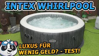 Intex Whirlpool Grewyood Purespa Deluxe im Test Taugt der was [upl. by Odlonyer]