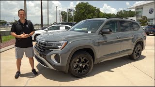 Is the 2024 VW Atlas Peak Edition a better SUV than a Nissan Pathfinder Rock Creek [upl. by Ekez]