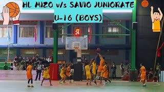 HL MIZO SCHOOL vs SAVIO JUNIORATE SCHOOL U16 BOYS  DON BOSCO INTER SCHOOL TOURNAMENT 2024 [upl. by Alorac620]