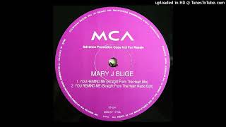 A1 Mary J Blige  You Remind Me Straight From The Heart Mix [upl. by Undis]