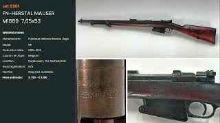 FNHerstal Mauser M1889 Belgium [upl. by Ilene117]