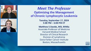 Optimizing the Management of Chronic Lymphocytic Leukemia — Part 1 of a 3Part Series [upl. by Aroda]