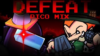 DEFEAT PICO MIX  FNF VS Impostor V4 Cover [upl. by Nnylyrehc]