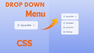 Dropdown Menu Using HTML CSS amp JavaScript [upl. by Navanod26]