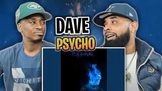 AMERICAN RAPPER REACTS TO  DAVE Psycho [upl. by Annad]