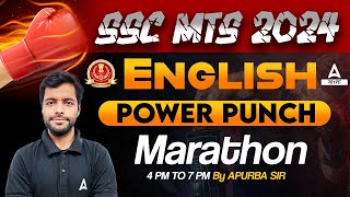 SSC MTS English Marathon Class 2024  SSC MTS English in Bengali  by Apurba Sir [upl. by Enail]