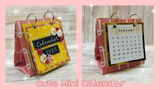 How To Make Cute Mini CalendarDIY Calendar 2023CreativeFari [upl. by Jonathan]