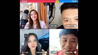 LIVE TIKTOK MAS TOVA BELLA POPEYE DAN JENGSRI [upl. by Garald149]