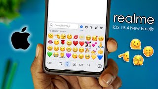 Get iOS 154 New emojis on Realme and Oppo Phone [upl. by Atalie]