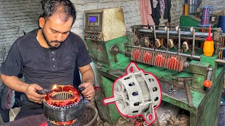 Amazing Manufacturing Process of Washing Machine Motor in Factory [upl. by Yim]