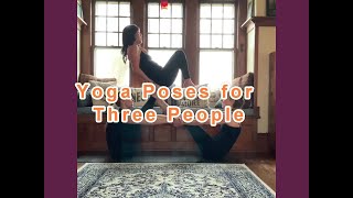 20 Yoga Poses for Three People [upl. by Karlee]