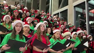 Sens game Christmas Carollers [upl. by Auhoj339]