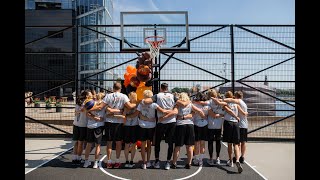 Swedbank 3x3 basketbola laukuma atklāšanas svētki [upl. by Sharity]