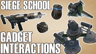 Gadget Interactions and Inconsistencies  Siege School Rainbow Six Siege [upl. by Hubey]