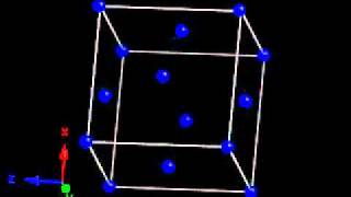 Crystallography CubicF lattice [upl. by O'Toole344]