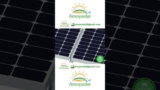 Solar Panel Mounting Middle Clamp [upl. by Nylhtac]