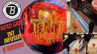 Roto Grip TNT Fused vs TNT  3 Testers [upl. by Sivat]