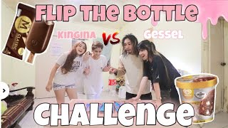 VIRAL BOTTLE FLIP MUKBANG CHALLENGE SUBO MO ICECREAM KO [upl. by Yenolem]