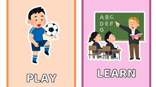 lets learn about action verbs with phonic sound for kids and toddlers english abcdrhymes 2024 [upl. by Daffi444]