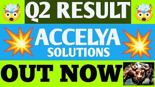 Accelya Solutions Q2 Results 2025  Accelya Solutions Results Today  Accelya Solutions share news [upl. by Kellda]