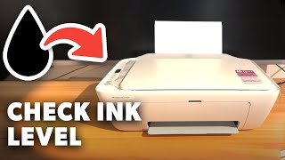 How to Check HP Deskjet Printer Ink Levels  Full Guide [upl. by Aisila]