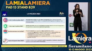 AXA ASSICURAZIONI si presenta nellarena di LAMIALAMIERA di LAMIERA 2023 fieramilano Rho2023 [upl. by Eivlys]