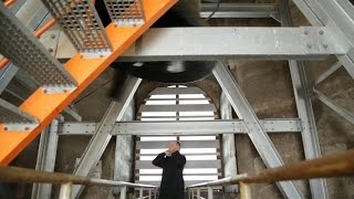 Domglocken im Passauer Dom  Im Glockenturm vor Ort  Klang der Misericordia [upl. by Melvina]