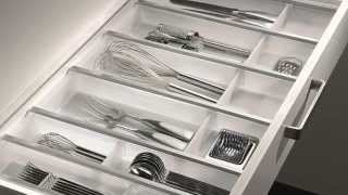 Ninka cuisio cutlery tray a modular system that fits German kitchen design [upl. by Shaia]