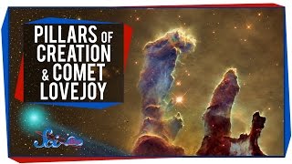 The Pillars of Creation and Spotting Comet Lovejoy [upl. by Eneluqcaj]