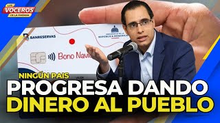 NINGÚN PAÍS PROGRESA REGALANDOLE DINERO AL PUEBLO [upl. by Artek]