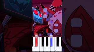 Alastor mising part vees  Hazbin Hotel  Piano Tutorial [upl. by Gant]