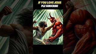 Jesus VS Demon Please comment the winner jesus jesuschrist god catholic Jesusedit [upl. by Notsuj]