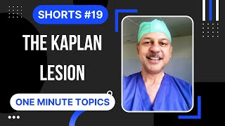 Shorts 19 The Kaplan lesion  Pathoanatomy and Xray findings  explained in less than a minute [upl. by Hsirehc597]