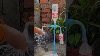 Technique to fix PVC pipe faucet low water pressure shorts [upl. by Geithner]