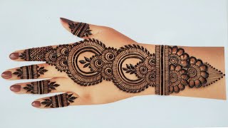 unique amp latestMehndi Design For Hands [upl. by Dibb599]