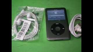 P70885  Apple iPod classic 7th Generation Black 120 GB MB565ZP MP3 PLAYER [upl. by Dorothi]