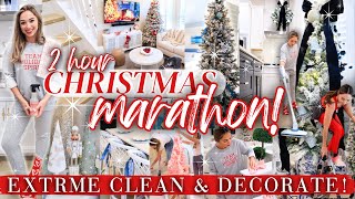 2023 CHRISTMAS EXTREME CLEANING amp DECORATING WHOLE HOUSE CHRISTMAS CLEAN  DECORATE MARATHON [upl. by Ahsuas]