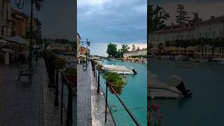 Peschiera del garda evening walk pescheria gardalake [upl. by Acinnod]