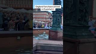 England fans going crazy in Frankfurt😭😭😭 [upl. by Isus]