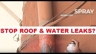 How to stop roof amp water Leaks  Anchor Seal Water Stop Sealant [upl. by Lleryd]