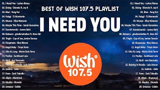 Best Of Wish 1075 Songs Playlist 2024  The Most Listened Song 2024 On Wish 1075  OPM Songs opm [upl. by Ahsilac777]