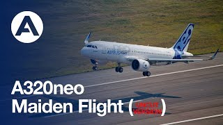 A320neo First Flight  uncut version [upl. by Eyanaj101]