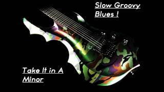 Backing Track 16  Groovy Blues in A Minor [upl. by Gare]