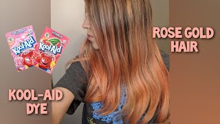 HowTo Dye Your Hair Pink with Kool Aid [upl. by Ecnadnak17]