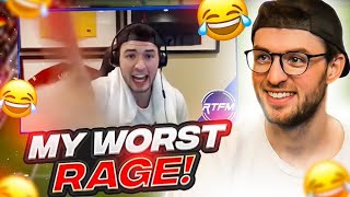 Reacting to My WORST FIFA 19 Rage [upl. by Anaira911]