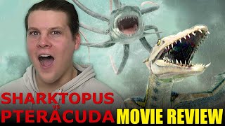 Sharktopus VS Pteracuda  Fight Scene [upl. by Dallis]