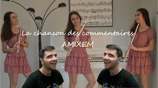 Amixem  quotLa chanson des commentairesquot cover by SolèneFlute [upl. by Etnovad]