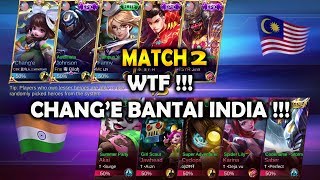 WTF  CHANGE BANTAI INDIA  MALAYSIA VS INDIA  ARENA CONTEST [upl. by Staford]