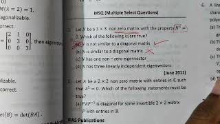 NET exam problem based on Nilpotent matrix in maths [upl. by Leruj]