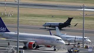 Embraer Praetor 600 OHTFC Takeoff at Tallinn airport 25062023 [upl. by Dunaville]